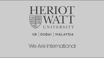 Heriot-Watt University - We Are International (with subtitles)